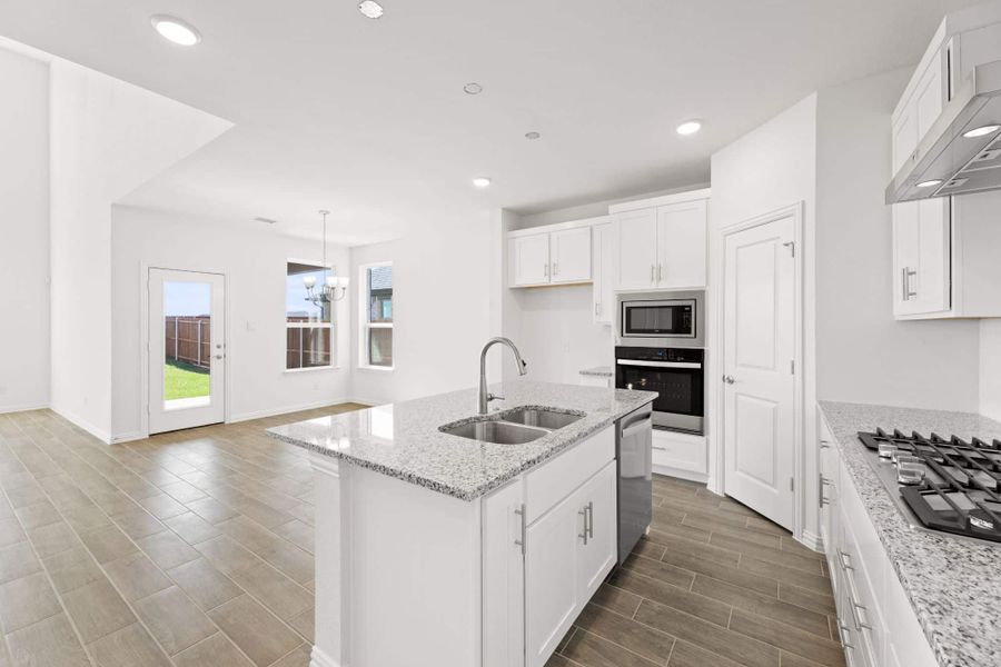 Representative furnished interior of a home built from the Salado by UnionMain Homes in Elevon, Lavon (Image 6). Representative furnished interior of a home built from the Salado by UnionMain Homes in Elevon, Lavon (Image 6).