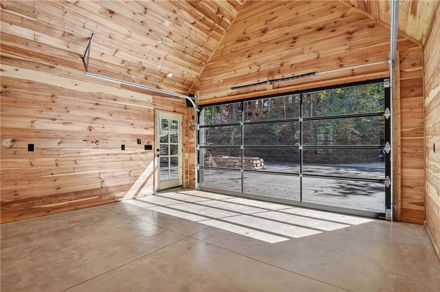 Exterior details and patio area of a home in , Blue Ridge (Image 29). Exterior details and patio area of a home in , Blue Ridge (Image 29).