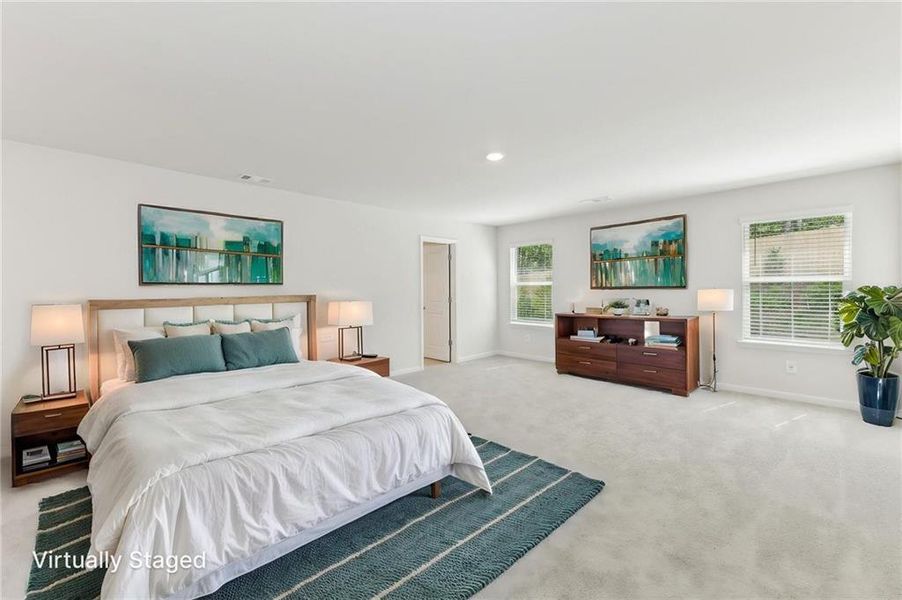 Furnished interior view inside a new home in Ivey Township, Dallas (Image 7).