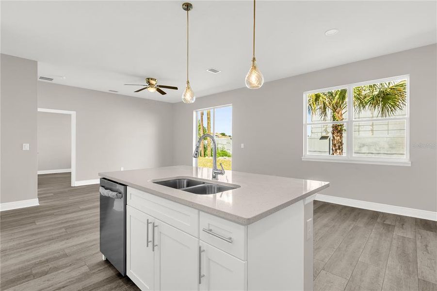 Furnished interior view inside a new home in , Sanford (Image 7).