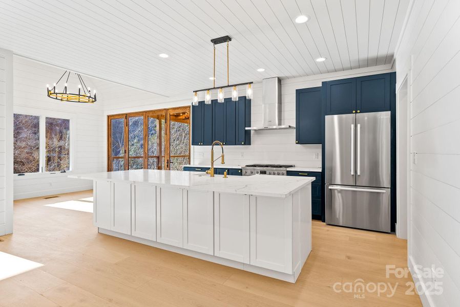 Furnished interior view inside a new home in , Cullowhee (Image 8).