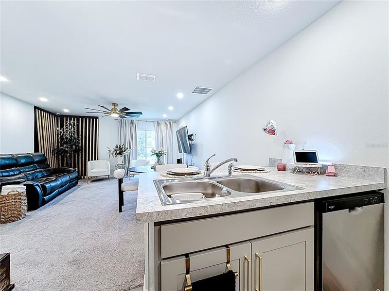 Furnished interior view inside a new home in , Kissimmee (Image 37). Furnished interior view inside a new home in , Kissimmee (Image 37).