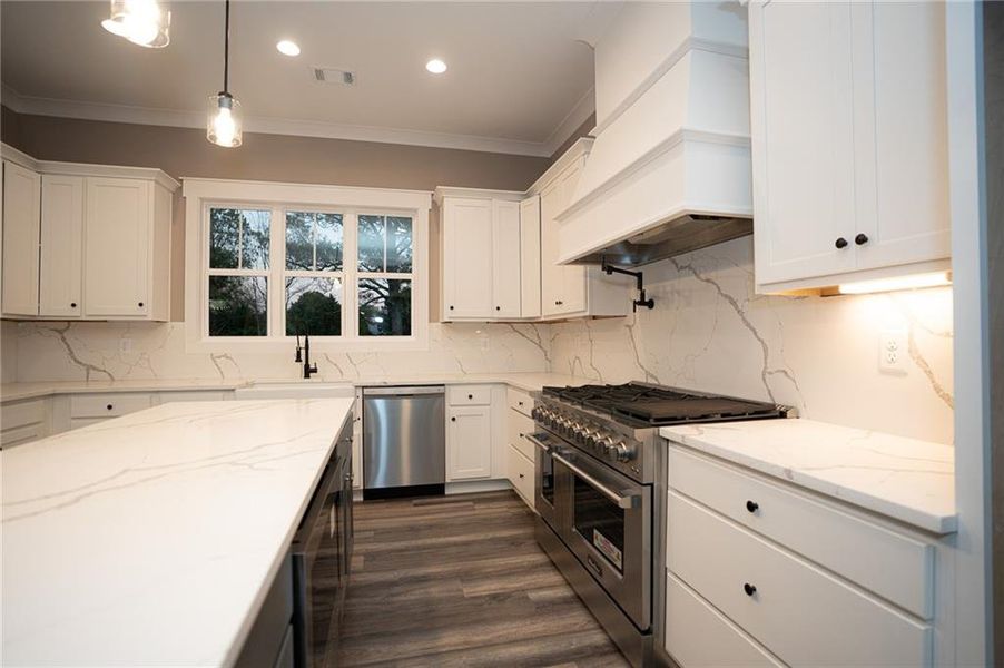 Furnished interior view inside a new home in , Cumming (Image 19).