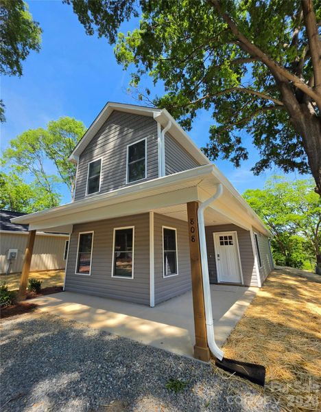 Exterior details and patio area of a home in , Albemarle (Image 4).