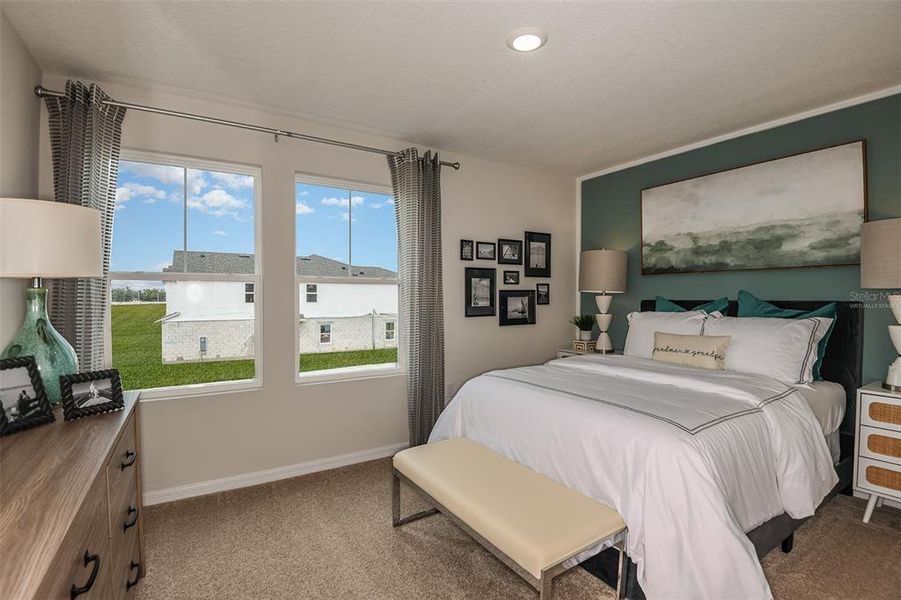 Furnished interior view inside a new home in Grove at Crosswind, Haines City (Image 8).