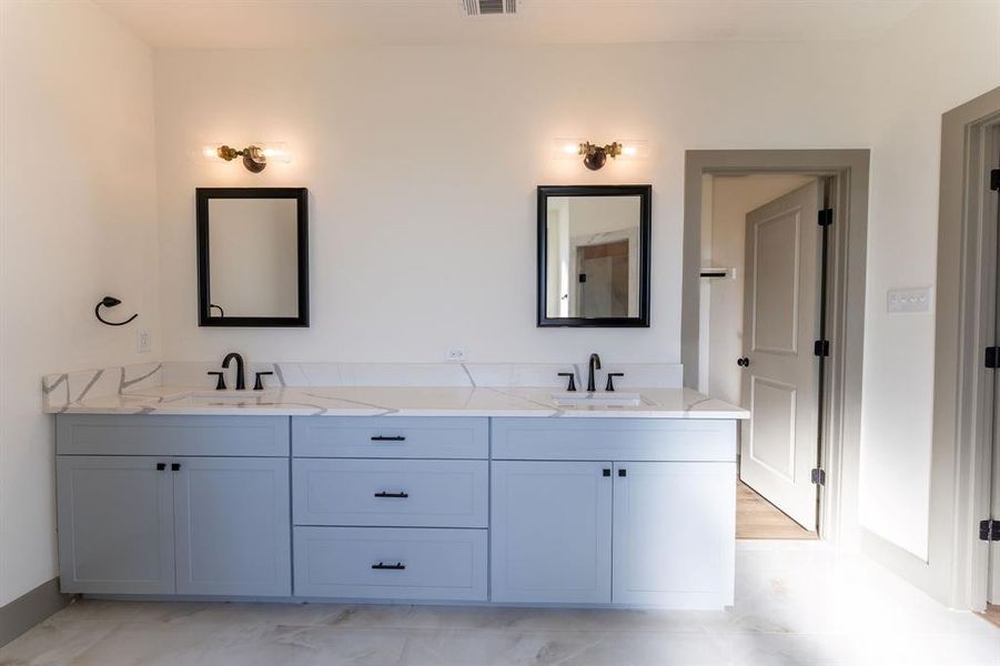 Furnished interior view inside a new home in , Princeton (Image 16).