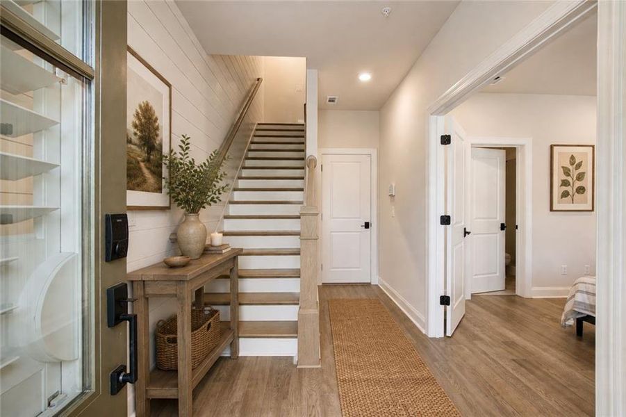 Furnished interior view inside a new home in , Alpharetta (Image 13).