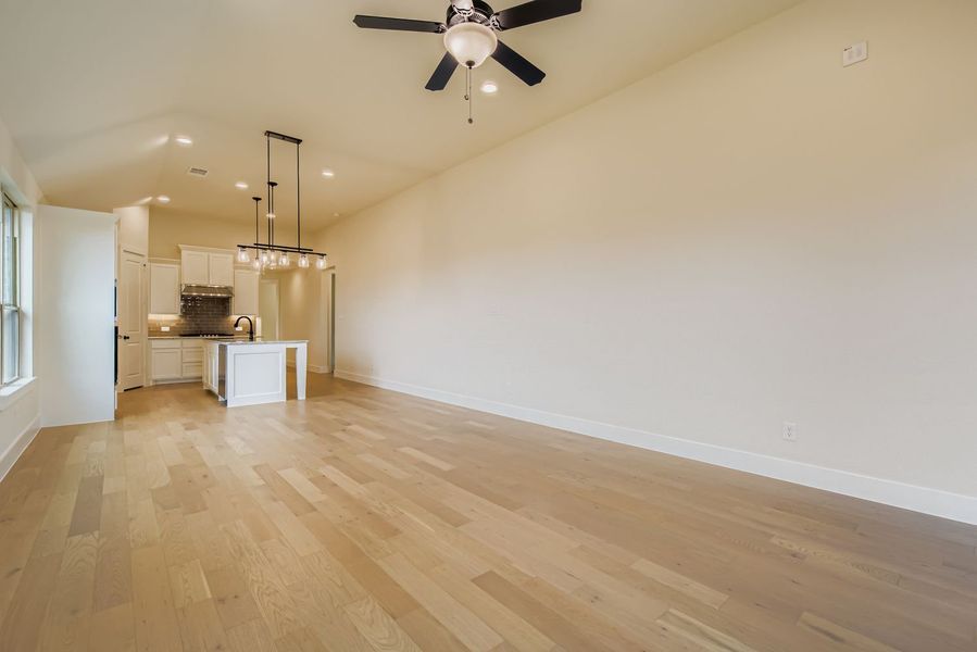 Plan 1471 Representative Photo - Living Room/Kitchen Plan 1471 Representative Photo - Living Room/Kitchen