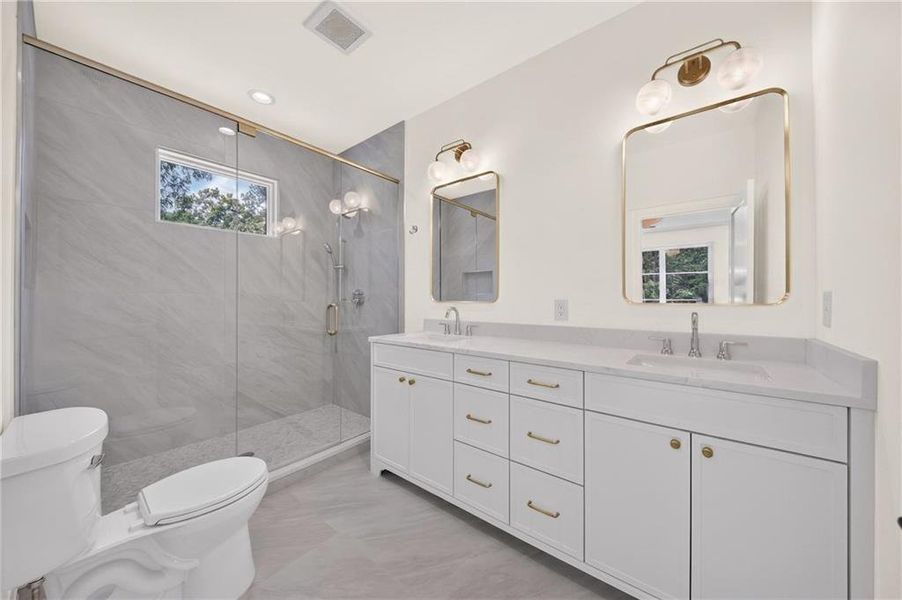 Furnished interior view inside a new home in , Lawrenceville (Image 17).