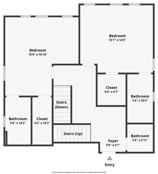 2D floor plan layout of this home in , Atlanta, GA (Image 7).