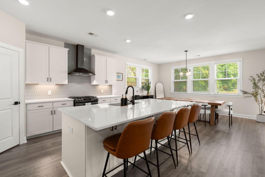 Furnished interior view inside a new home in , Mount Pleasant (Image 35).