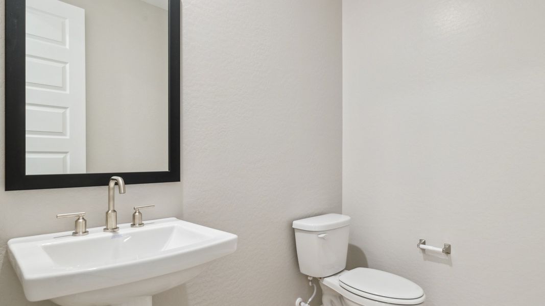 Furnished interior view inside a new home in Talinn Towns at Desert Ridge, Phoenix (Image 10).
