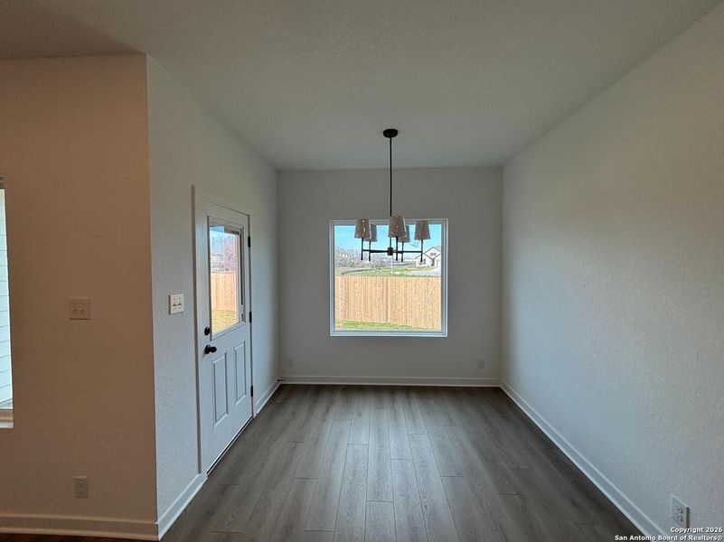 Spacious, unfurnished interior of a new home in The Summit at Saddlebrook Ranch 55's, Schertz (Image 31).