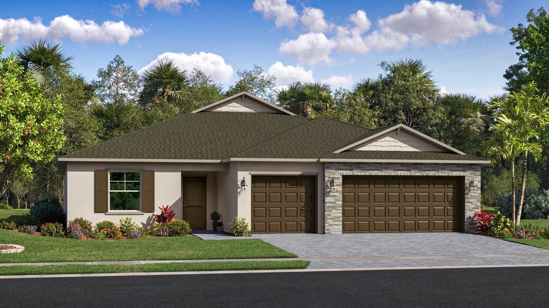 Exterior E with landscaping Exterior E with landscaping