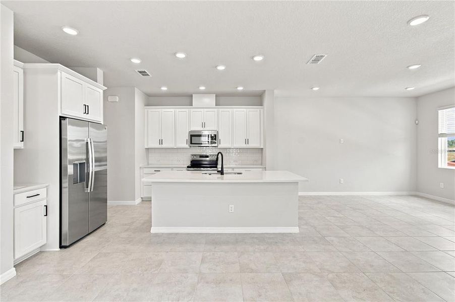 Furnished interior view inside a new home in , St. Cloud (Image 9).