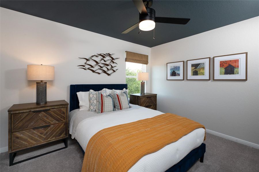 Furnished interior view inside a new home in Covered Bridge, Hutto (Image 9).