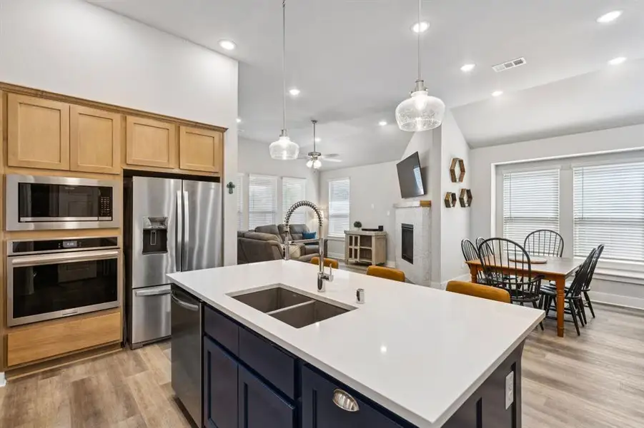 Furnished interior view inside a new home in , Aubrey (Image 27). Furnished interior view inside a new home in , Aubrey (Image 27).