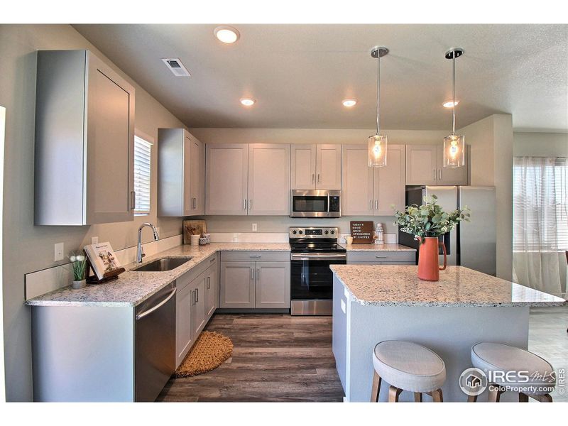 Furnished interior view inside a new home in Liberty Draw, Evans (Image 36).