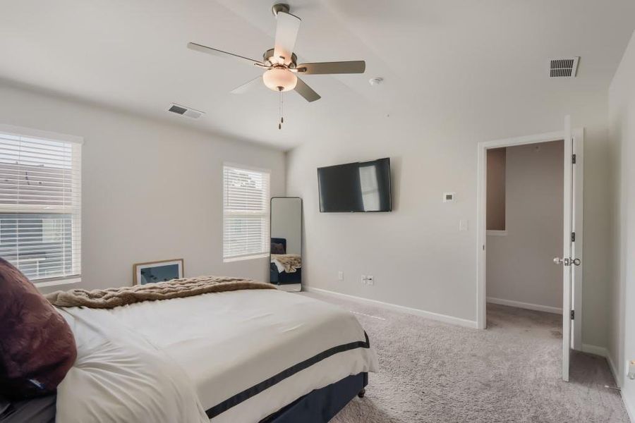 Furnished interior view inside a new home in , Hampton (Image 9). Furnished interior view inside a new home in , Hampton (Image 9).
