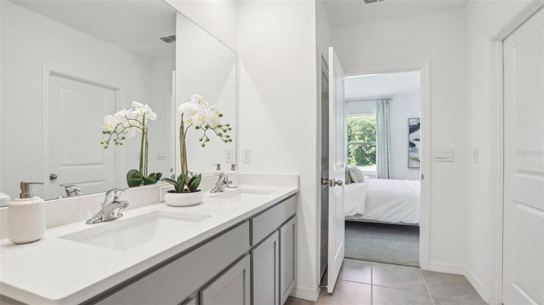 Furnished interior view inside a new home in Rye Crossing, Parrish (Image 9).