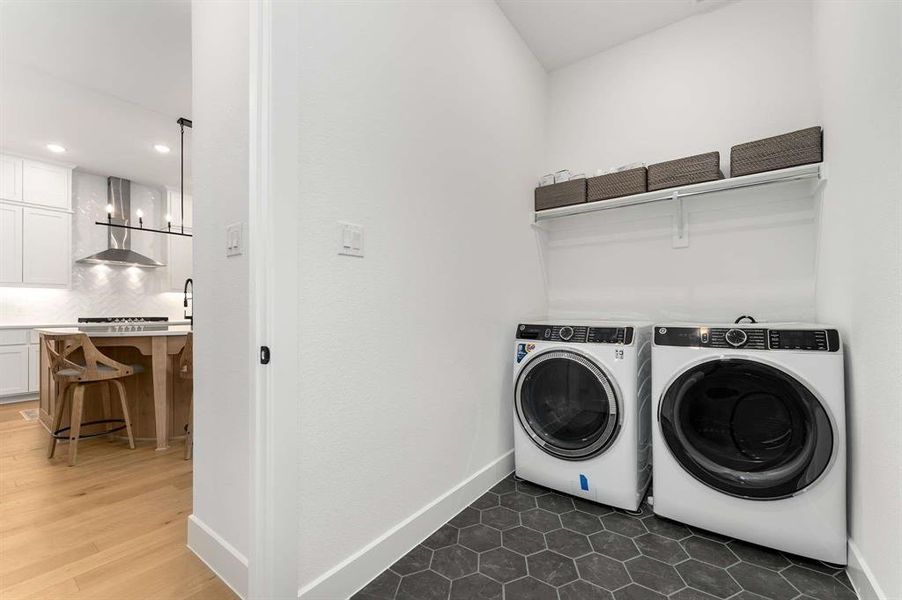 Furnished interior view inside a new home in Mosaic, Celina (Image 18).