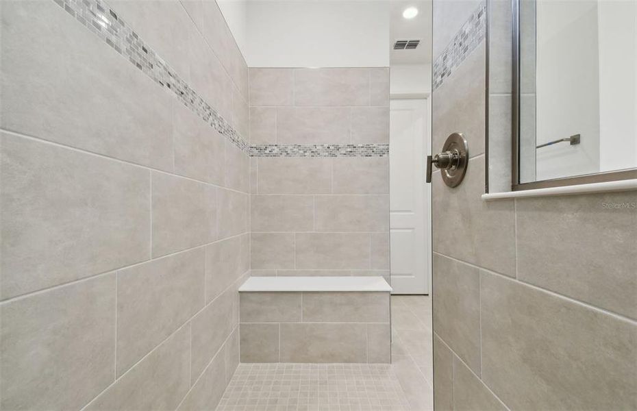 Owner's Walk-In Shower