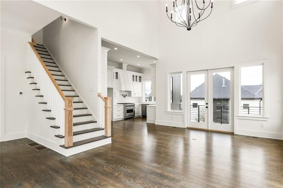 Furnished interior view inside a new home in , Chattahoochee Hills (Image 9).