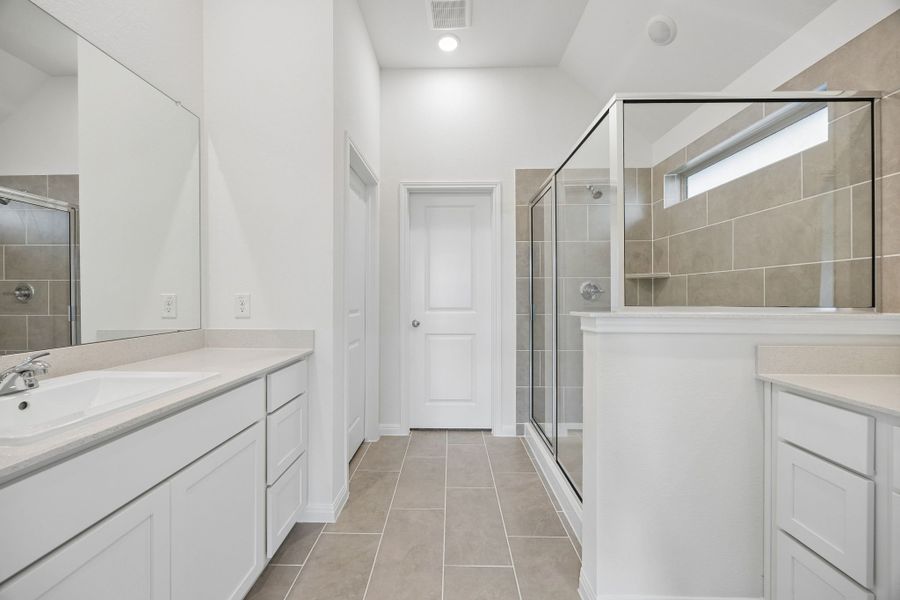 Furnished interior view inside a new home in Riviera Pines, Huffman (Image 10).