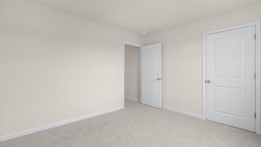 Spacious, unfurnished interior of a new home in Lawson Glen, Clayton (Image 29). Spacious, unfurnished interior of a new home in Lawson Glen, Clayton (Image 29).