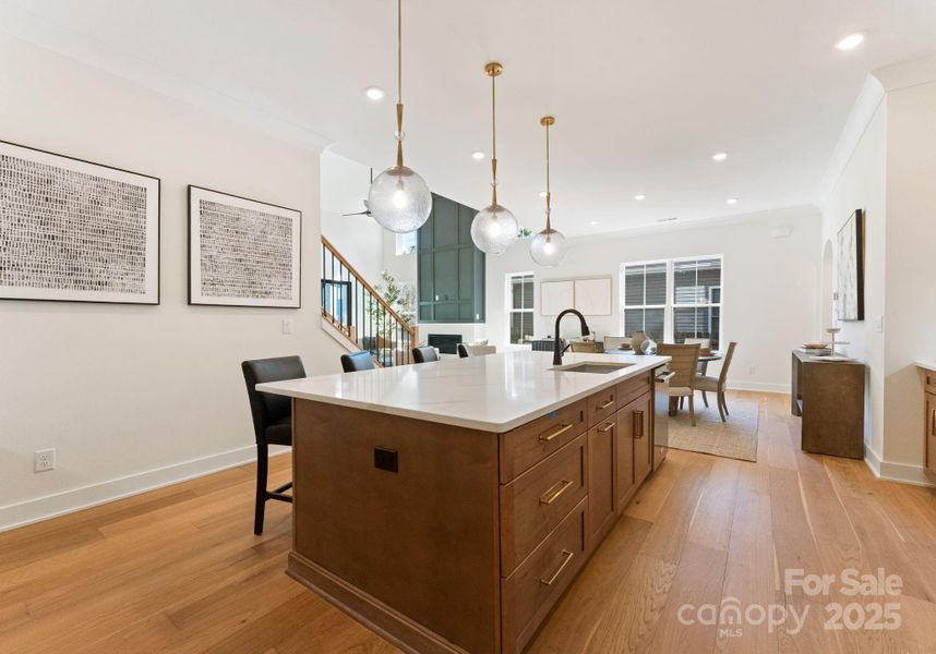 Furnished interior view inside a new home in , Charlotte (Image 31). Furnished interior view inside a new home in , Charlotte (Image 31).