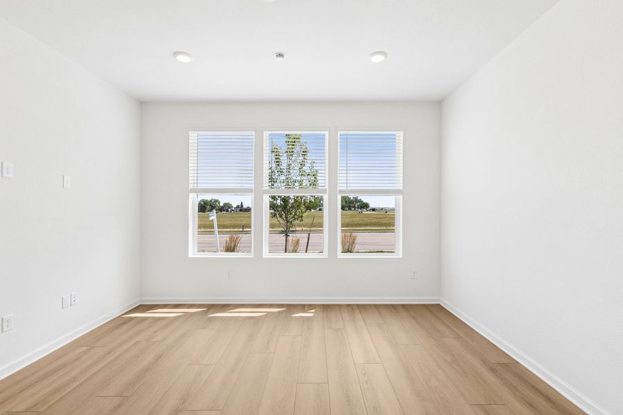 Spacious, unfurnished interior of a new home in Westside Crossing, Berthoud (Image 11). Spacious, unfurnished interior of a new home in Westside Crossing, Berthoud (Image 11).