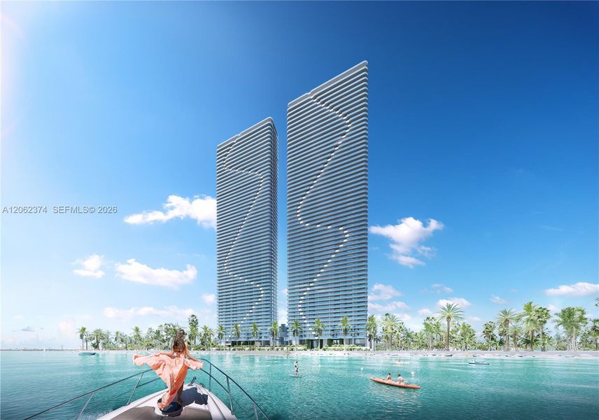 Condo located in Miami, FL showcasing its design and architecture (Image 3).