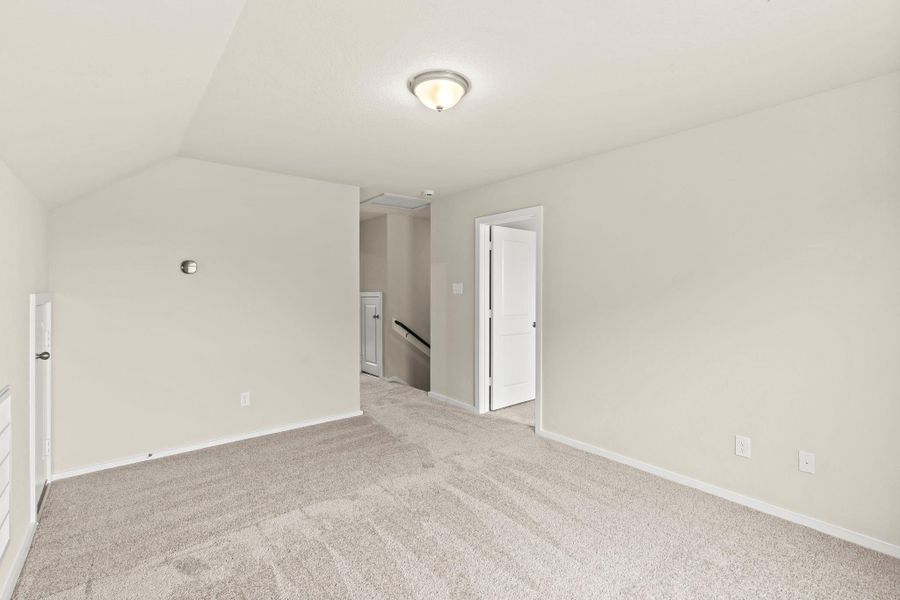 Spacious, unfurnished interior of a new home in Windrose Green, Angleton (Image 18). Spacious, unfurnished interior of a new home in Windrose Green, Angleton (Image 18).