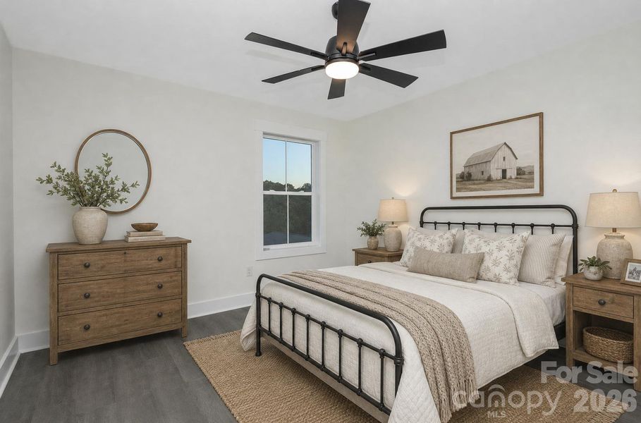Furnished interior view inside a new home in , Kings Mountain (Image 5).