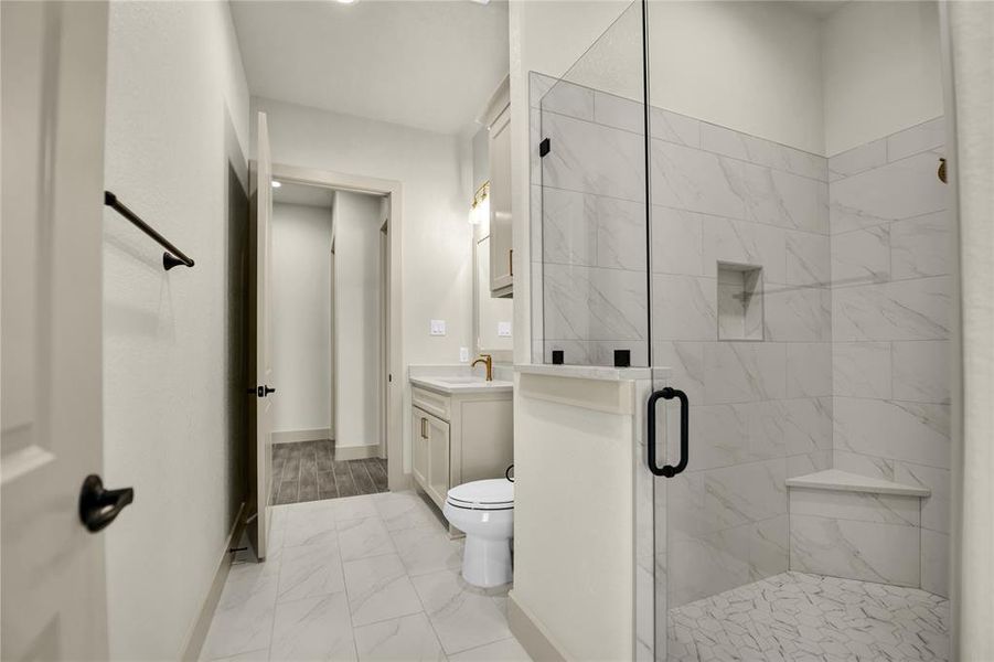 Furnished interior view inside a new home in , Decatur (Image 10).