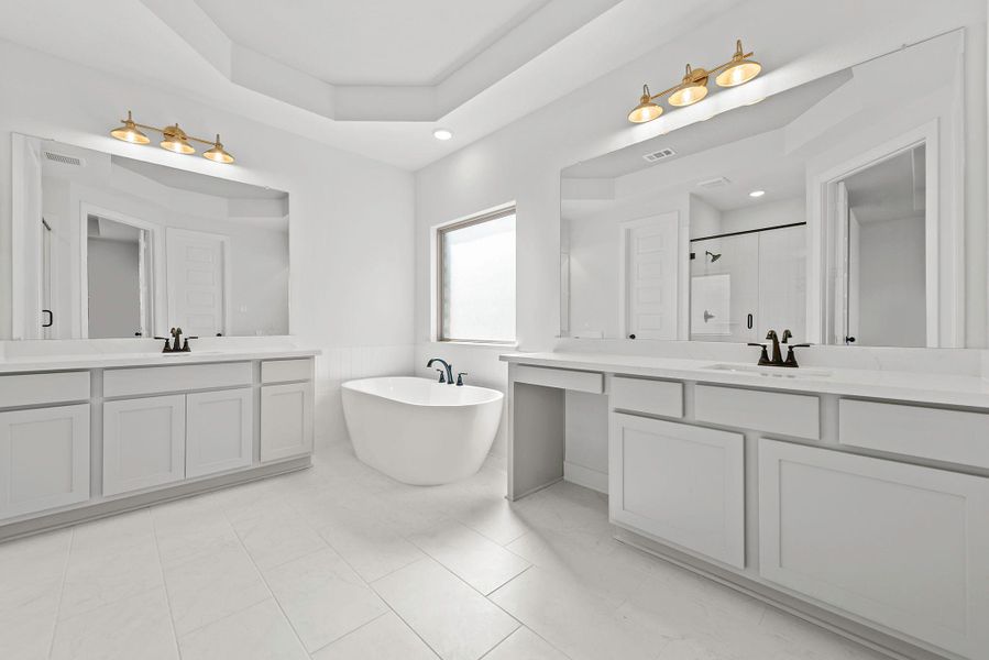 Furnished interior view inside a new home in Austin Point, Richmond (Image 7).