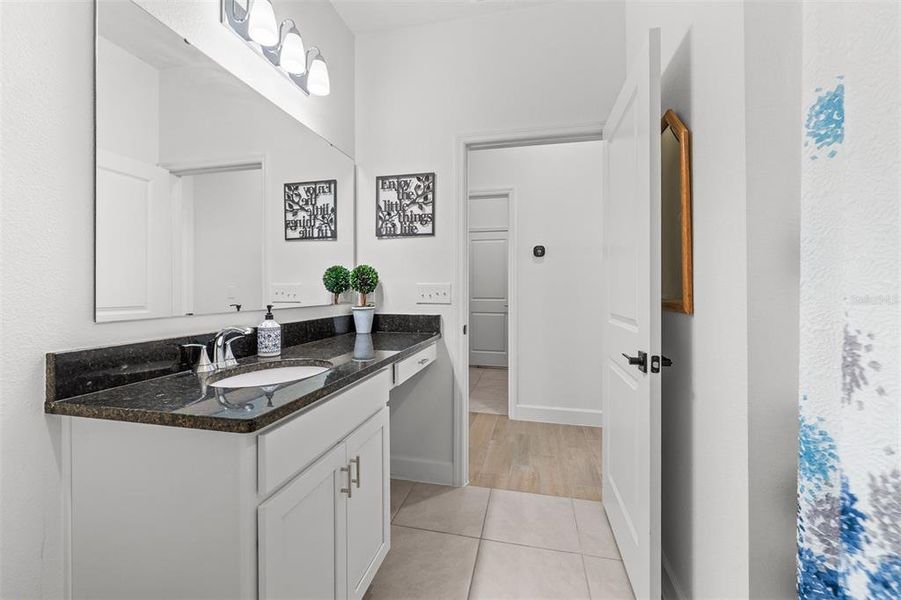 Furnished interior view inside a new home in , Clermont (Image 29).