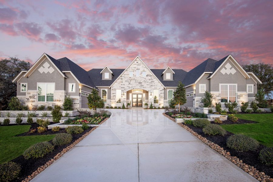 Representative exterior photo of a completed home built from the Grant by Chesmar Homes in Regency Ranch – New Phase Now Selling, Marion, TX (Image 13).