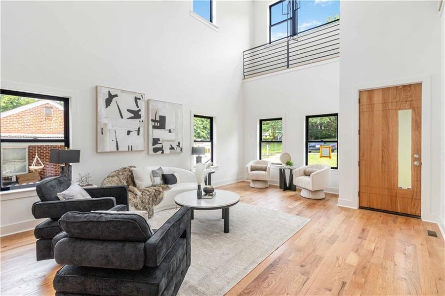 Furnished interior view inside a new home in , Decatur (Image 14).