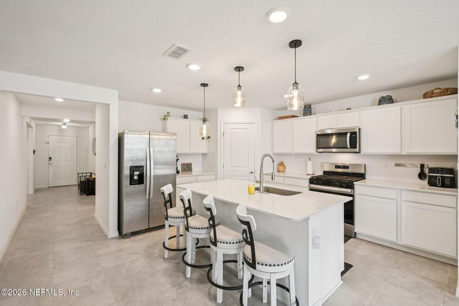 Furnished interior view inside a new home in , Jacksonville (Image 19).