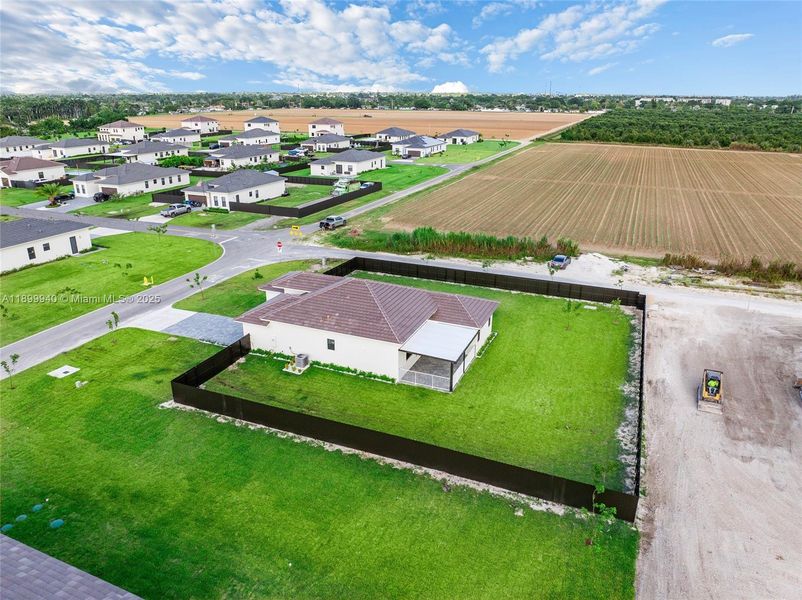 side view and surrounding new construction homes side view and surrounding new construction homes