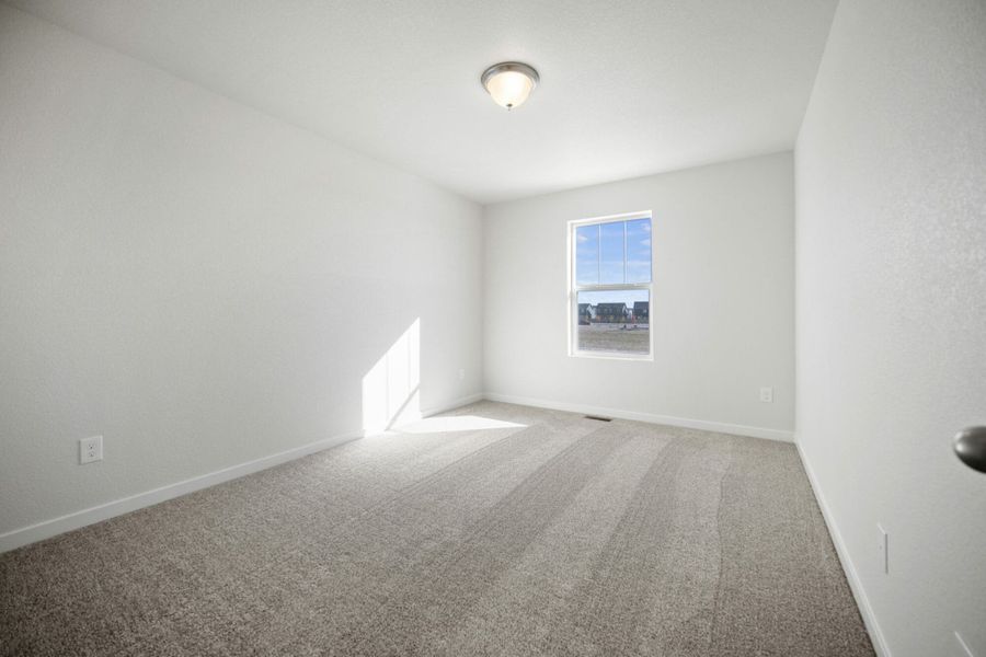 Representative unfurnished interior of a home built from the Manitou by View Homes in Aspen Meadows – Townhomes, Colorado Springs (Image 31). Representative unfurnished interior of a home built from the Manitou by View Homes in Aspen Meadows – Townhomes, Colorado Springs (Image 31).