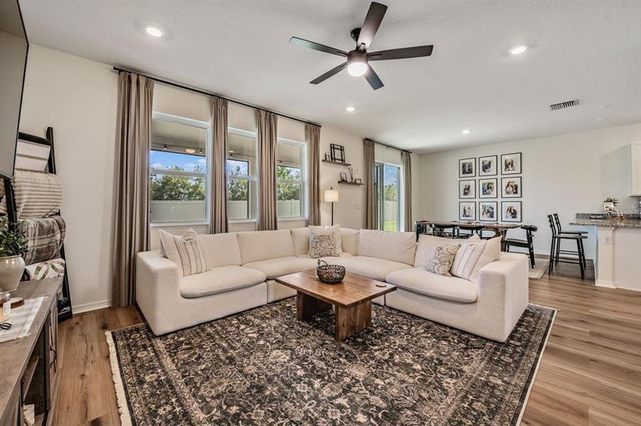 Furnished interior view inside a new home in , Zephyrhills (Image 17).