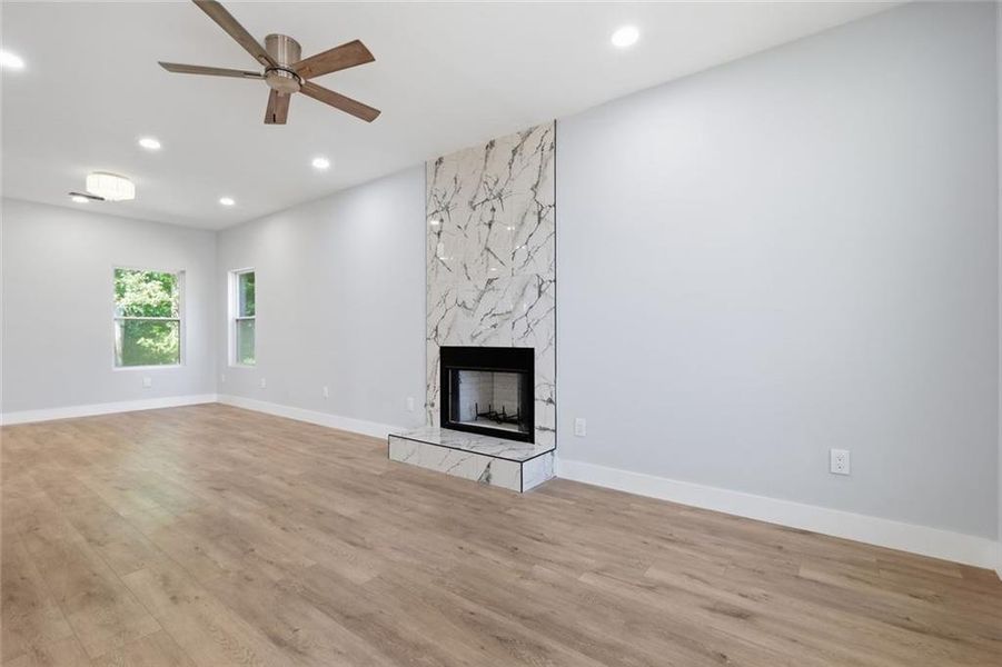 Spacious, unfurnished interior of a new home in , Ellenwood (Image 34).