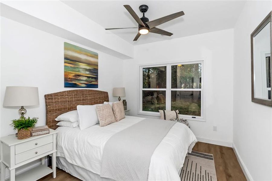 Furnished interior view inside a new home in , Atlanta (Image 9).