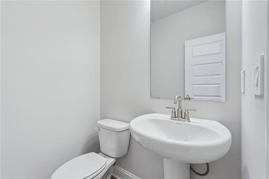 Furnished interior view inside a new home in Hemingway - Cottage Series, Cumming (Image 11).