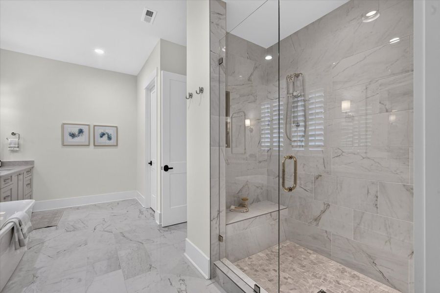 Furnished interior view inside a new home in Riverchase Estates, Lancaster (Image 27).