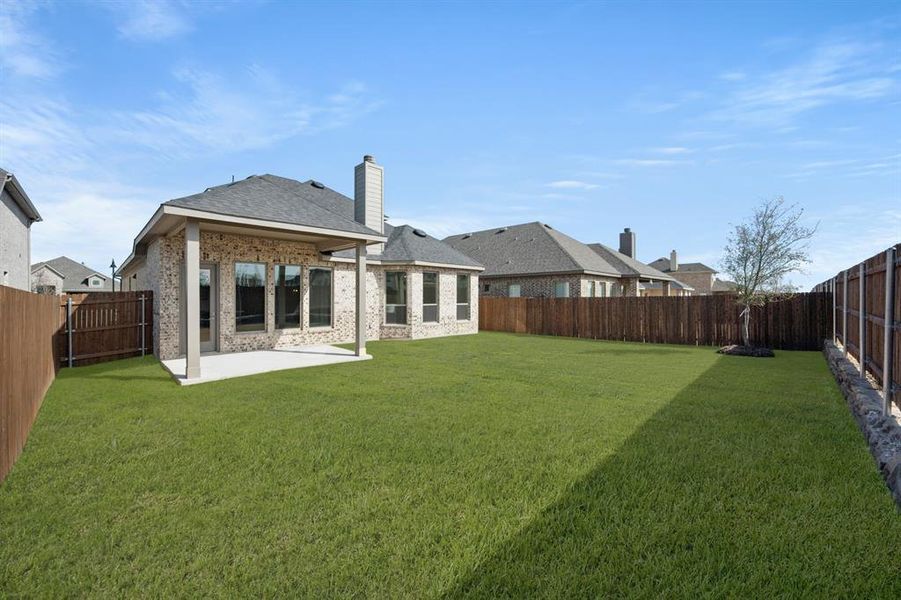 Exterior details and patio area of a home in The Retreat, Waxahachie (Image 26). Exterior details and patio area of a home in The Retreat, Waxahachie (Image 26).