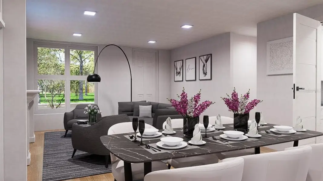 Furnished interior view inside a new home in , Holiday (Image 6).