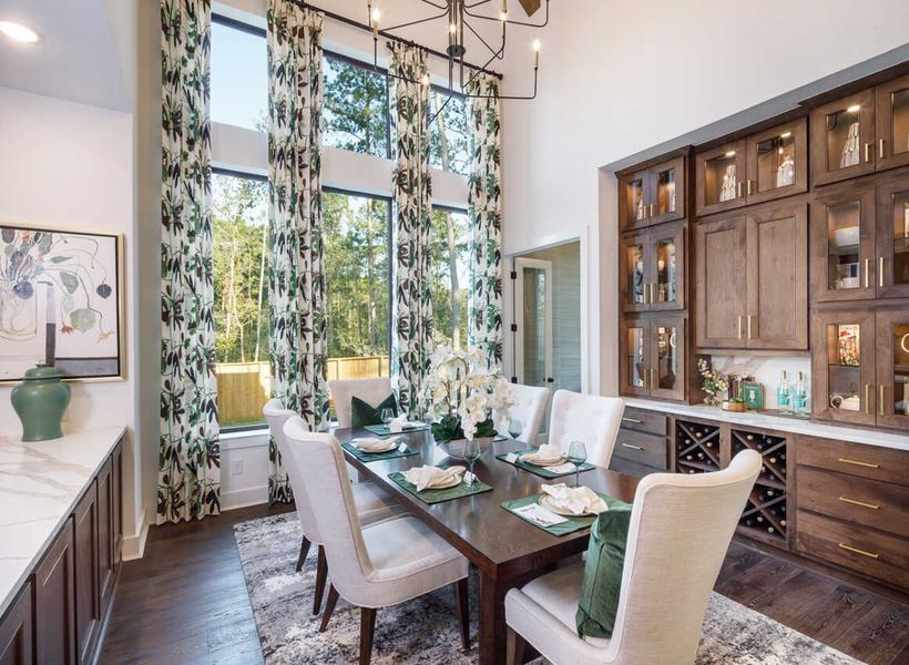 Representative Dining Room - some options shown Representative Dining Room - some options shown